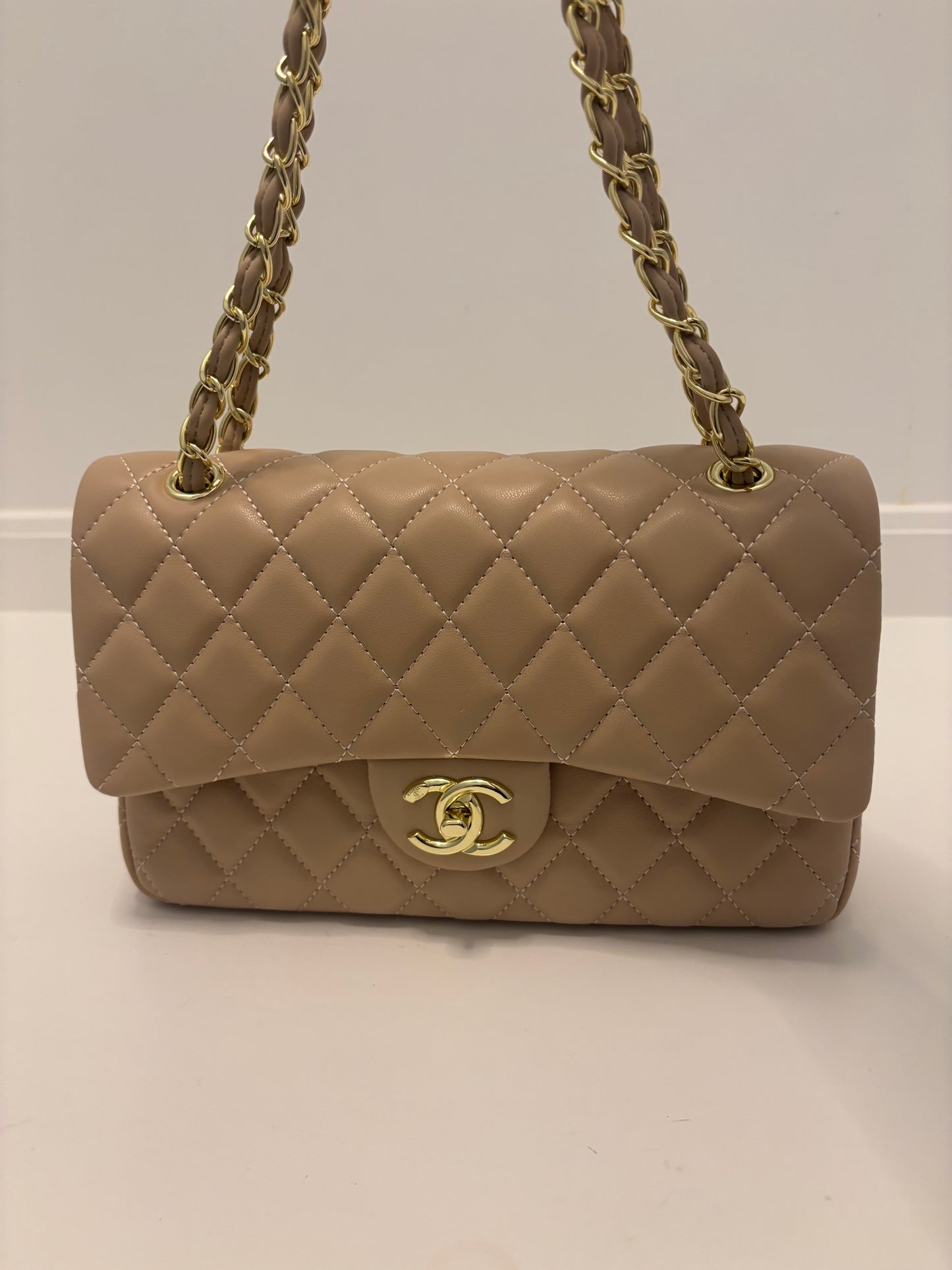 CY Large Tan Bag