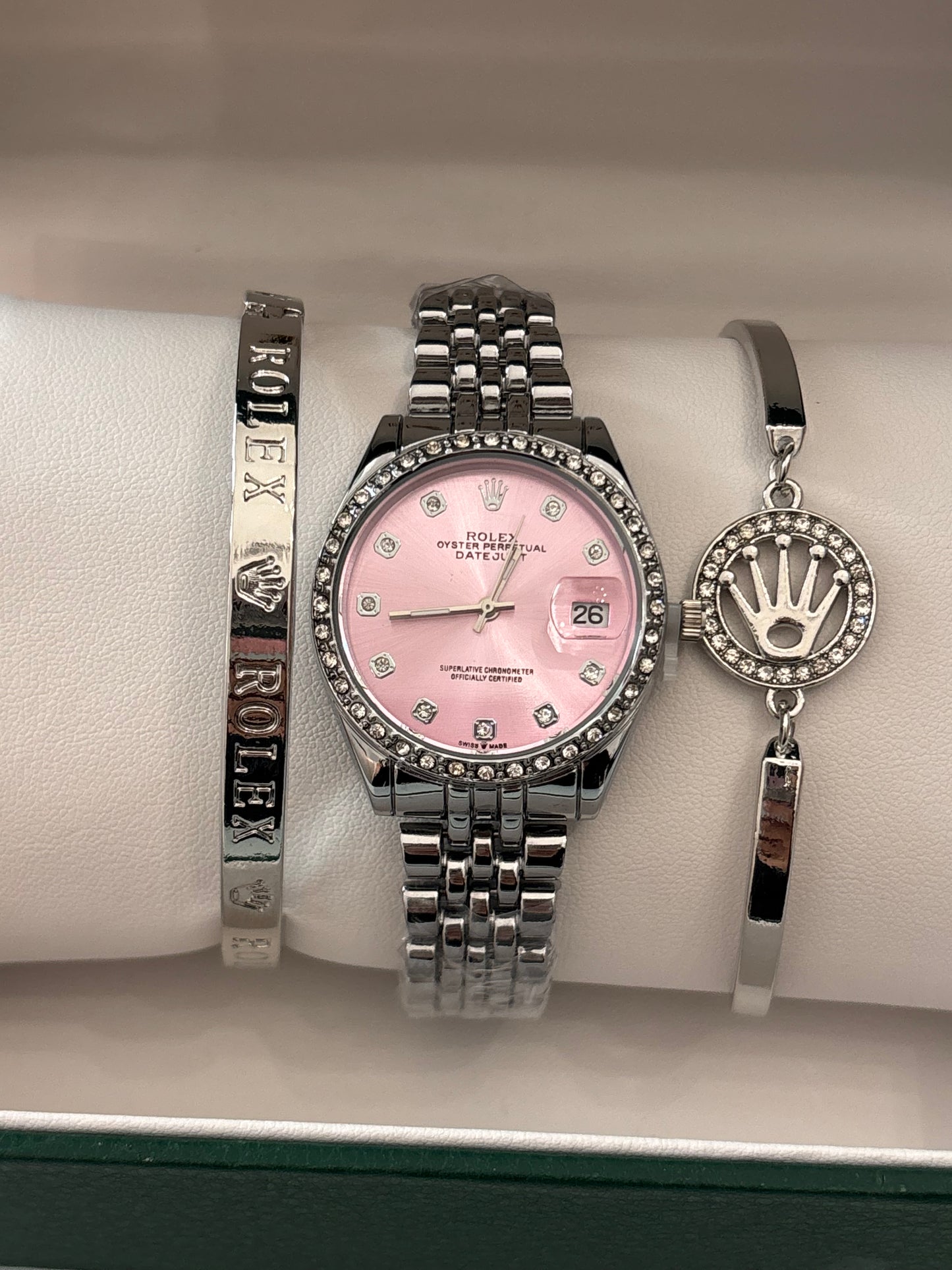 CY Silver Set with Box