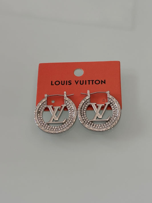 CY Silver Earrings with Box