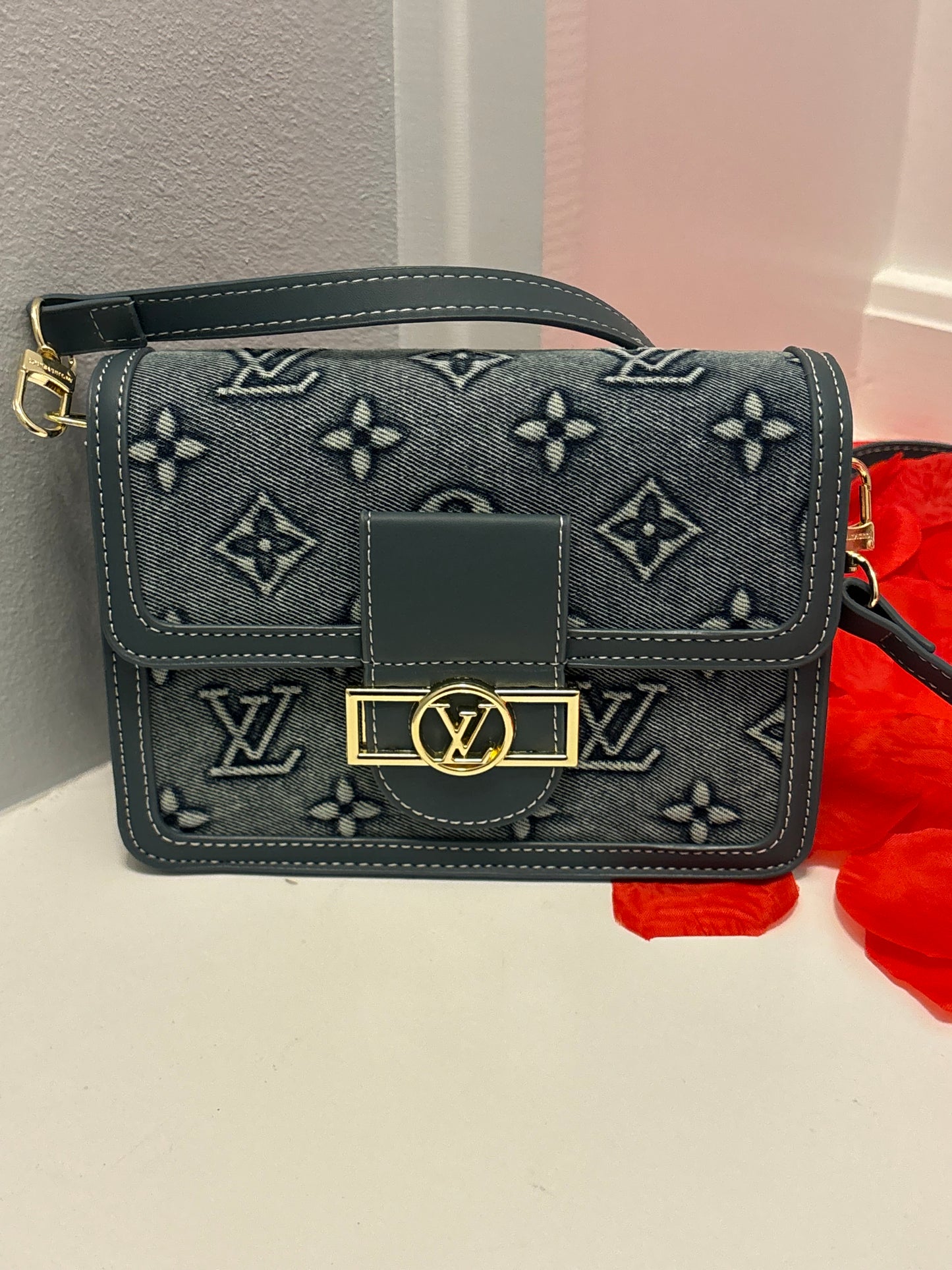 CY Denim Crossbody