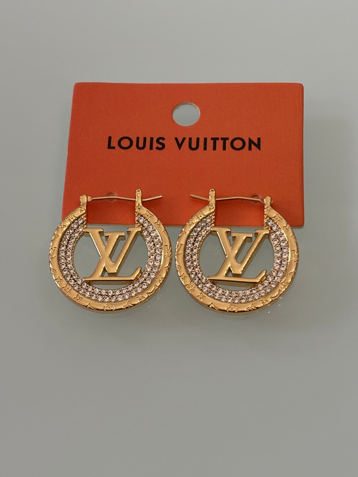 CY Gold Earring with box